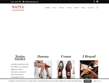 Tablet Screenshot of nattaoutlet.com